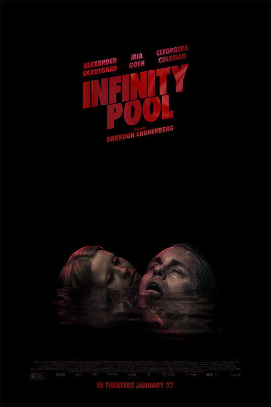 Infinity Pool Movie Crime Horror Mystery Poster Wall Art Print Home Wall Decor - xonomax