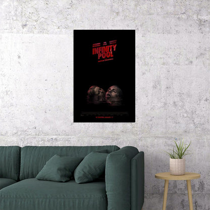 Infinity Pool Movie Crime Horror Mystery Poster Wall Art Print Home Wall Decor - xonomax