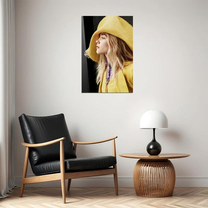 Florence Pugh British Actress Artist Poster Wall Art Print Home Wall Decor - xonomax