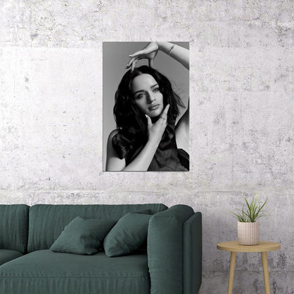 Joey King American Actress Artist Poster Wall Art Print Home Wall Decor