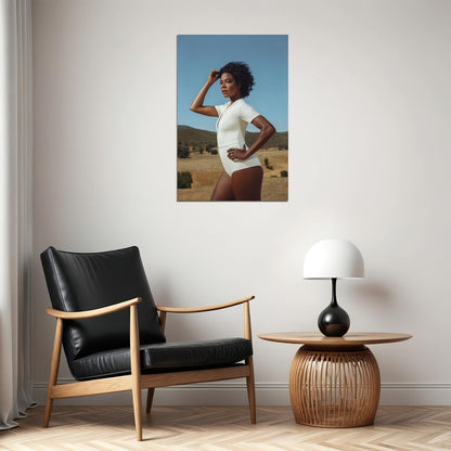 Gabrielle Union American Actress Singer Activist Poster Wall Art Print Home Wall Decor - xonomax