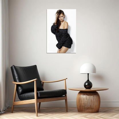 Nina Dobrev Bulgarian Canadian Model Actress Poster Wall Art Print Home Wall Decor - xonomax