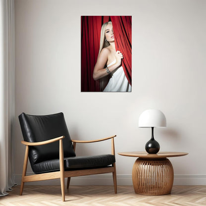 Kim Petras German Singer Model And Songwriter Poster Wall Art Print Home Wall Decor - xonomax