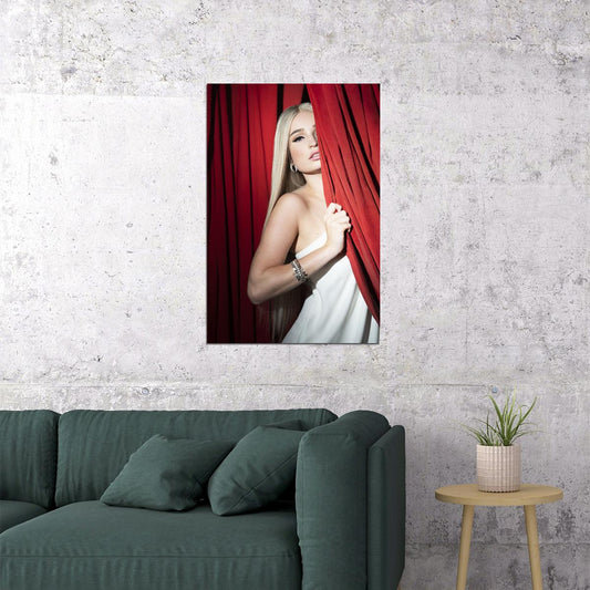 Kim Petras German Singer Model And Songwriter Poster Wall Art Print Home Wall Decor - xonomax