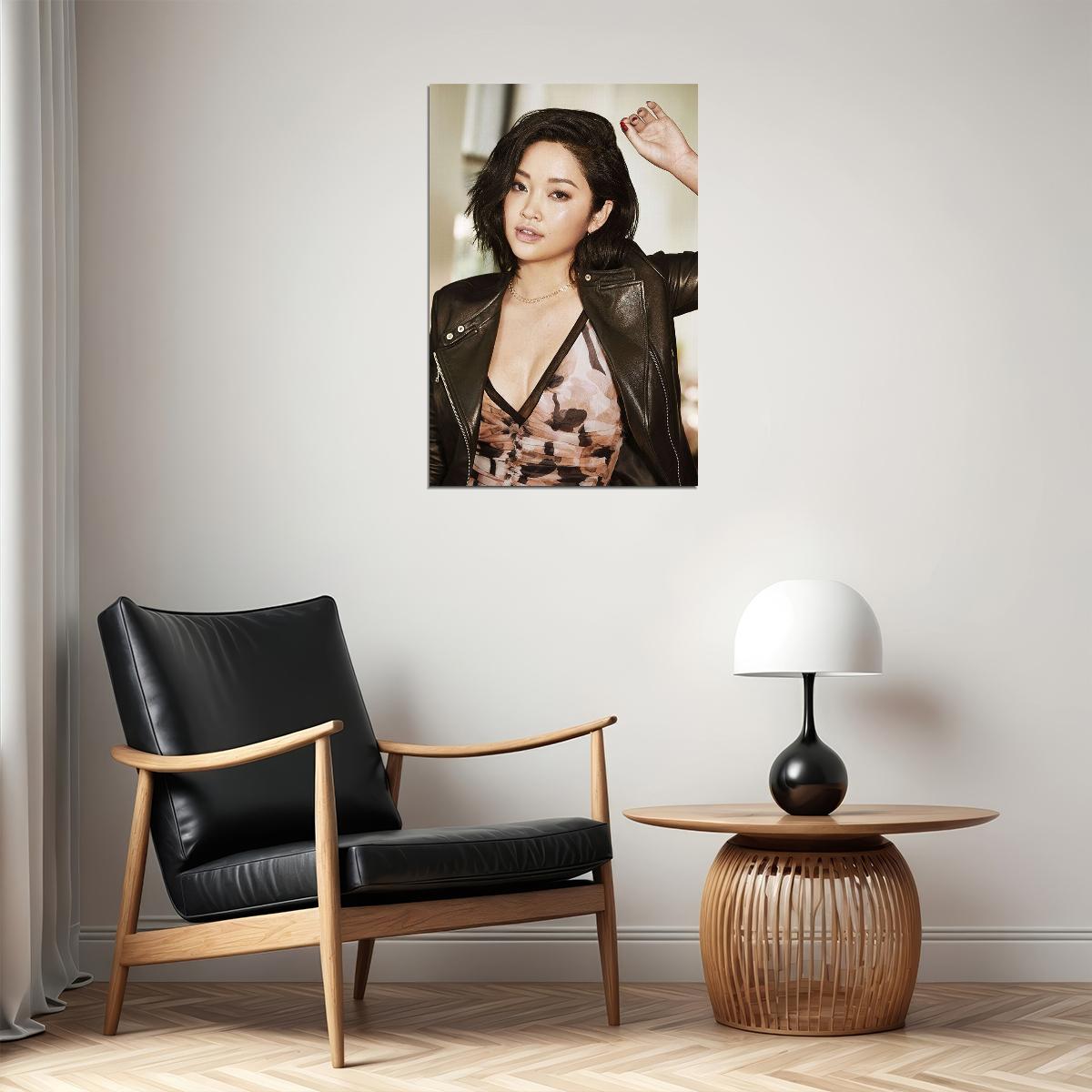 Lana Condor American Actress And Youtuber Poster Wall Art Print Home Wall Decor - xonomax