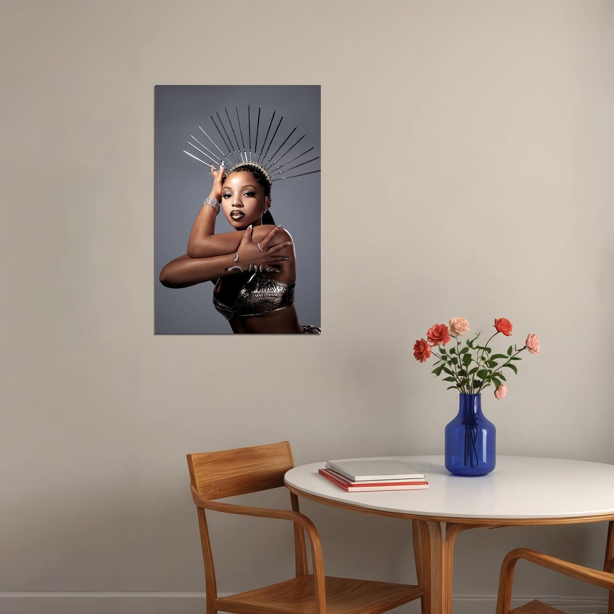 Chloe Bailey American Singer Songwriter And Actress Poster Wall Art Print Home Wall Decor - xonomax