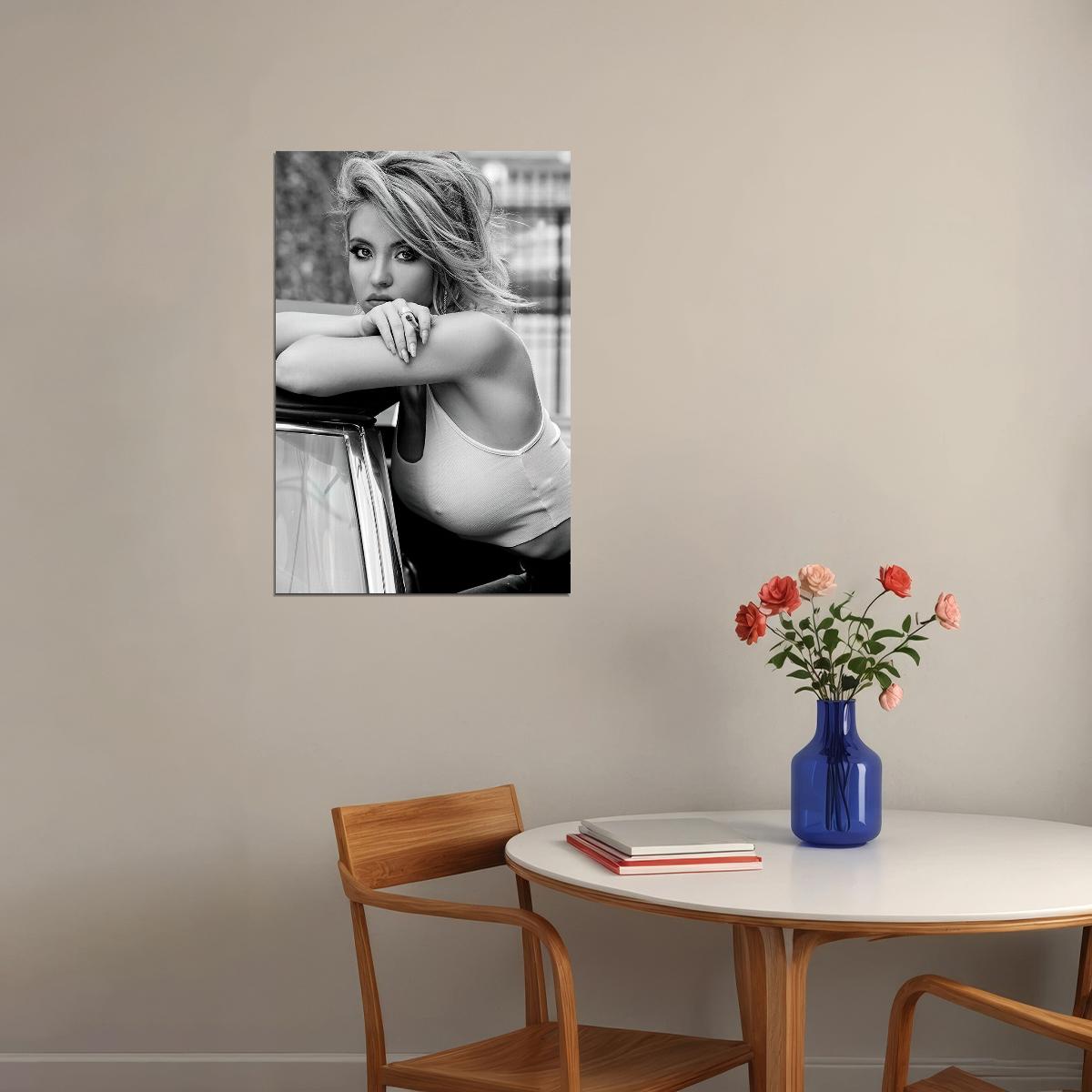 Sydney Sweeney American Actress And Fighter Poster Wall Art Print Home Wall Decor - xonomax