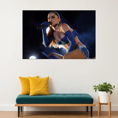 Anitta Brazilian Actress Dancer Songwriter And Singer Poster Wall Art Print Home Wall Decor - xonomax