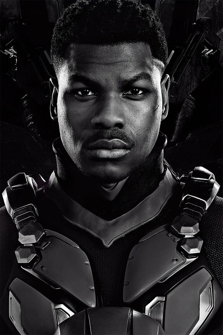 John Boyega British Producer And Actor Poster Wall Art Print Home Wall Decor - xonomax