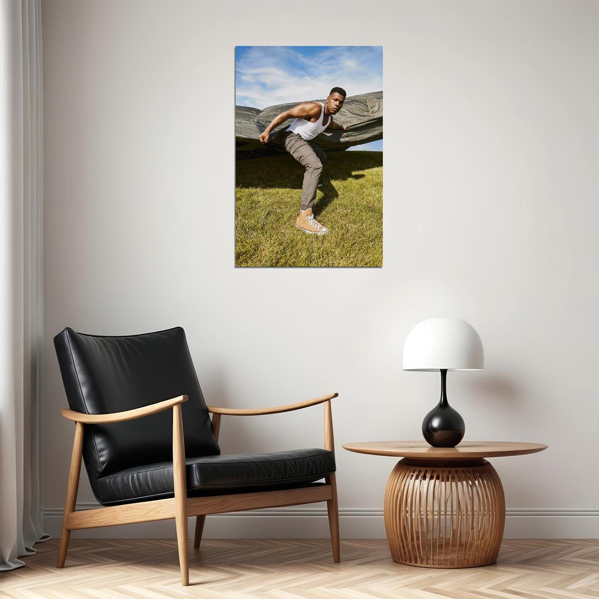 John Boyega British Actor And Producer Poster Wall Art Print Home Wall Decor