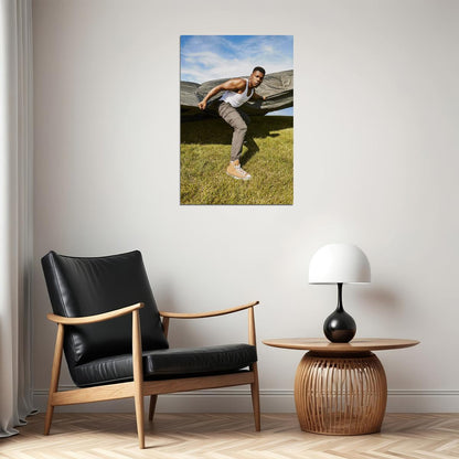 John Boyega British Actor And Producer Poster Wall Art Print Home Wall Decor