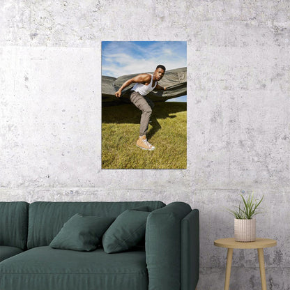 John Boyega British Actor And Producer Poster Wall Art Print Home Wall Decor