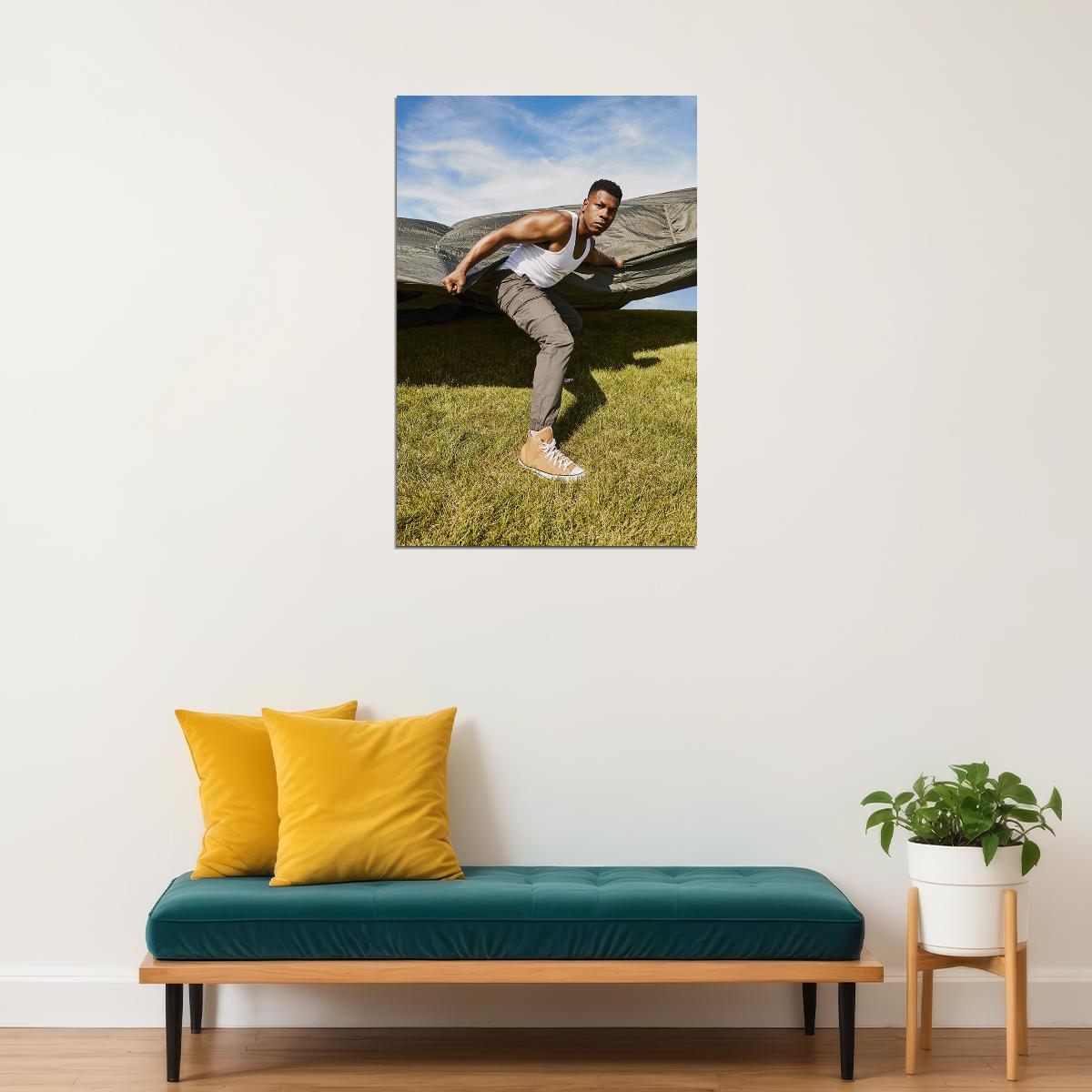 John Boyega British Actor And Producer Poster Wall Art Print Home Wall Decor