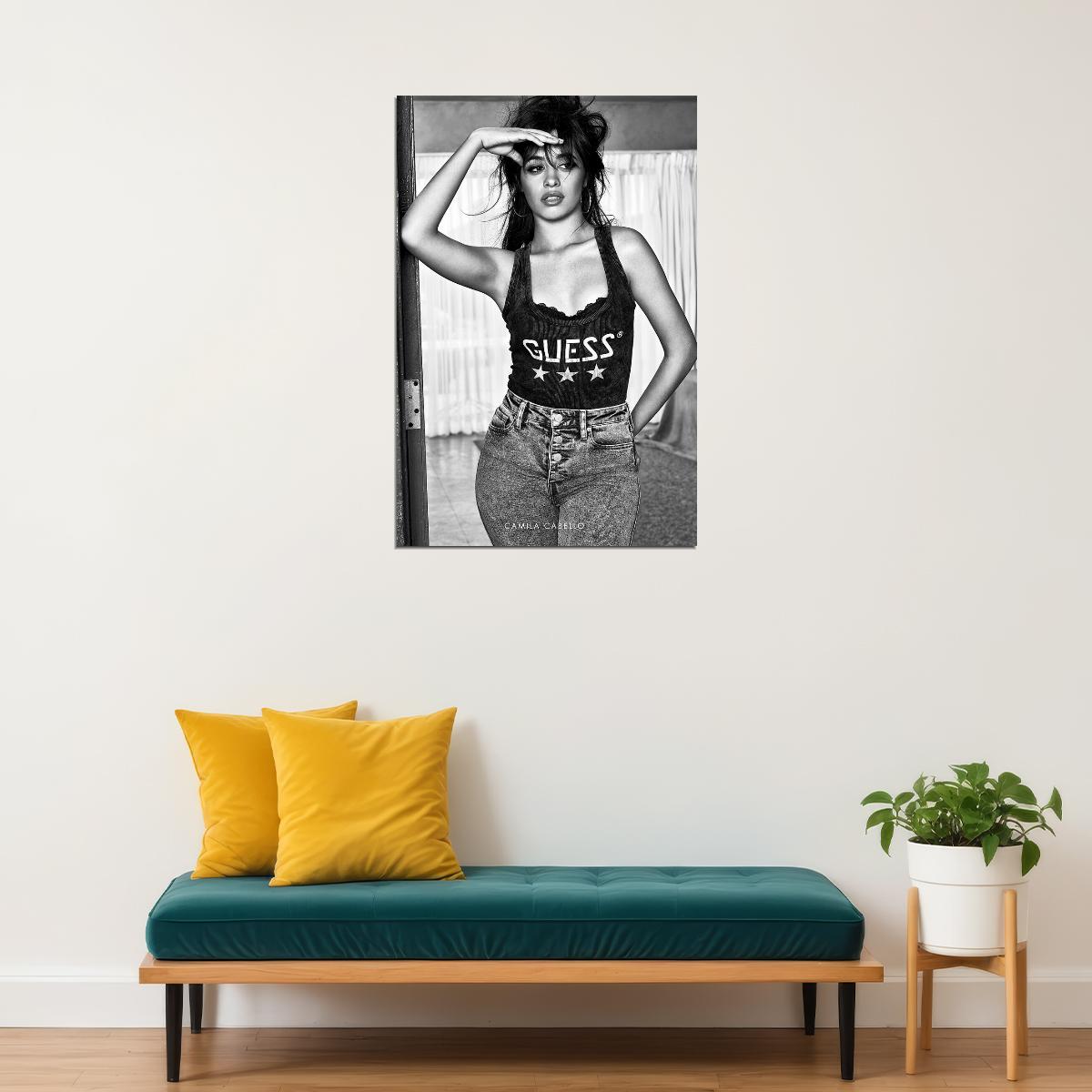 Camila Cabello Girl Music Singer Star Songwriter Poster Wall Art Print Home Wall Decor - xonomax