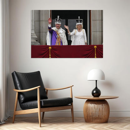 King Charles Iii Commonwealth Kingdom Leader Poster Wall Art Print Home Wall Decor - xonomax