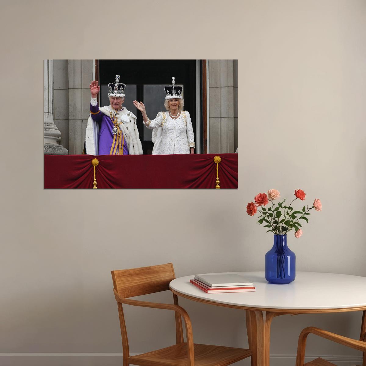 King Charles Iii Commonwealth Kingdom Leader Poster Wall Art Print Home Wall Decor - xonomax