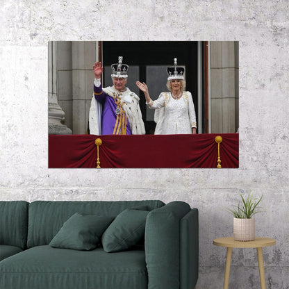 King Charles Iii Commonwealth Kingdom Leader Poster Wall Art Print Home Wall Decor - xonomax