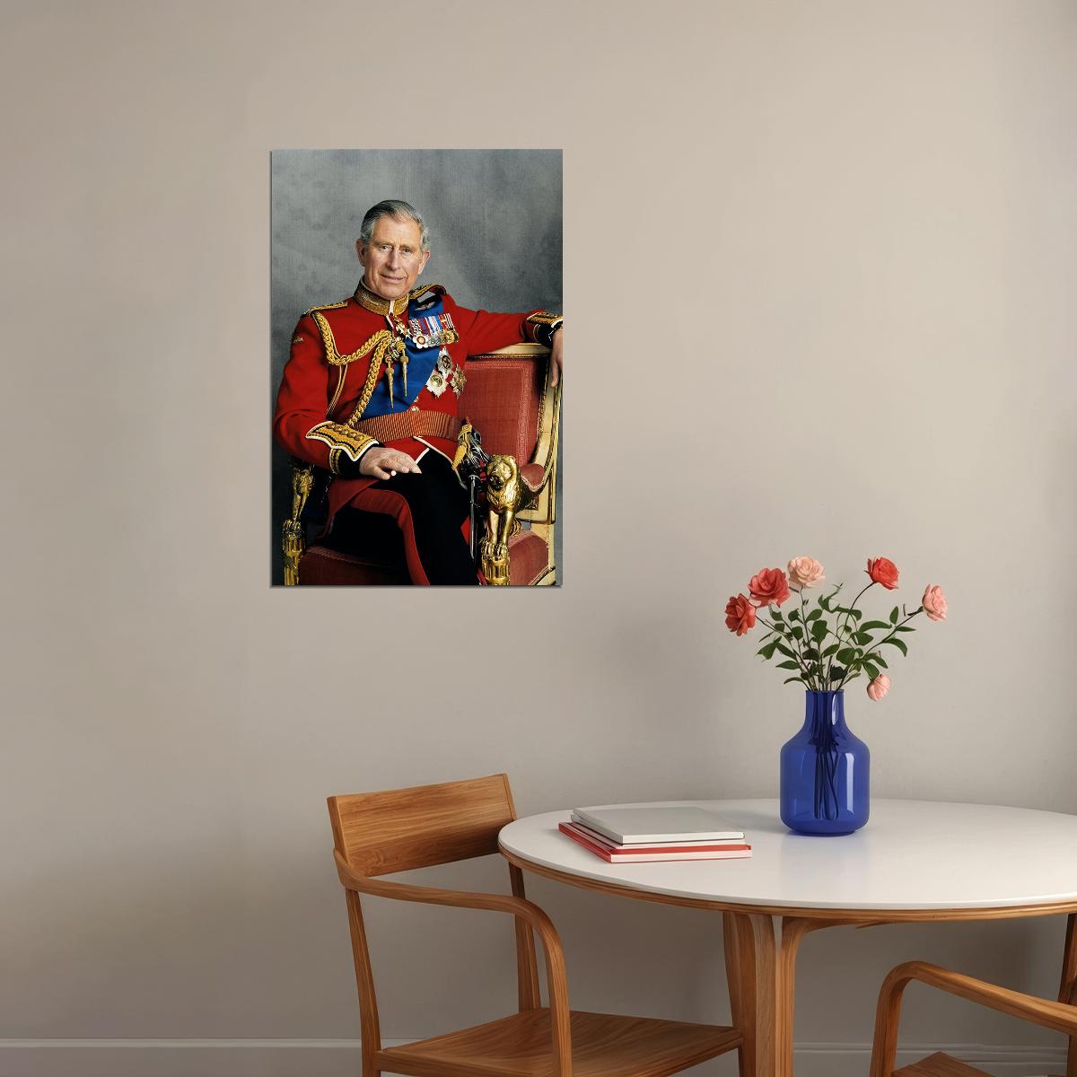 King Charles Iii Commonwealth Kingdom Poster Wall Art Print Home Wall Decor - xonomax