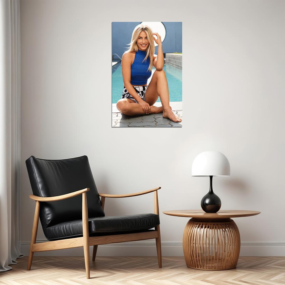 Julianne Hough American Singer Dancer And Artist Poster Wall Art Print Home Wall Decor - xonomax