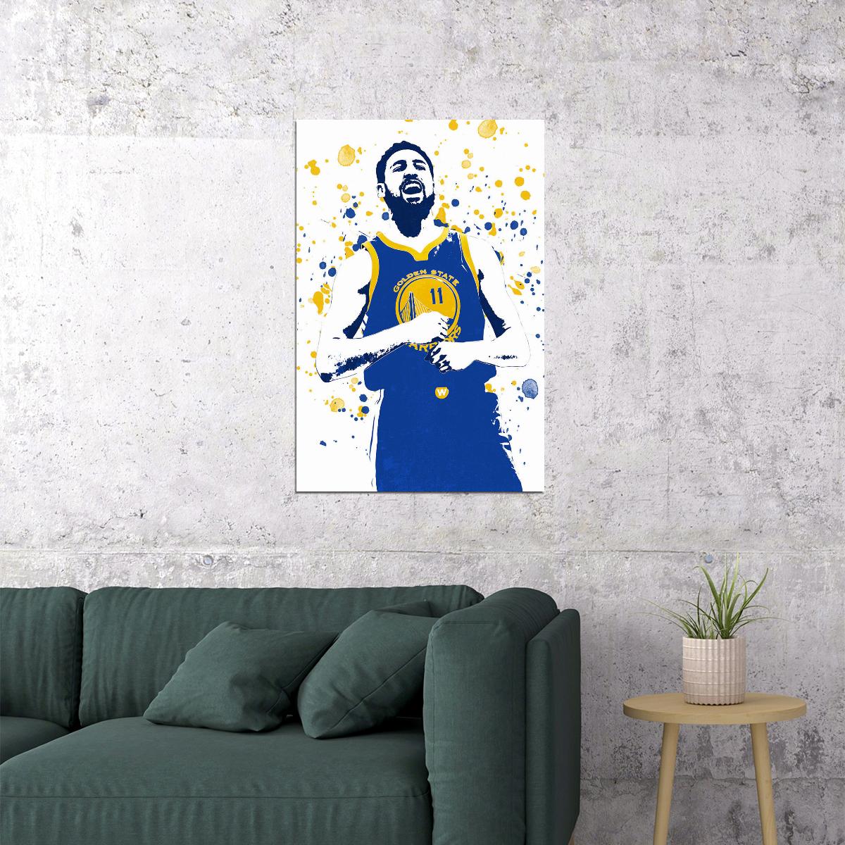 Klay Thompson Golden State Warriors Basketball Player Poster Wall Art Print Home Wall Decor - xonomax