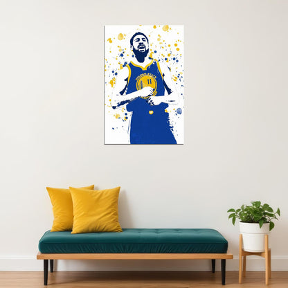 Klay Thompson Golden State Warriors Basketball Player Poster Wall Art Print Home Wall Decor - xonomax