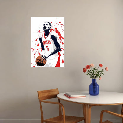 Kevin Porter Jr Basketball Houston Rockets Team Poster Wall Art Print Home Wall Decor - xonomax