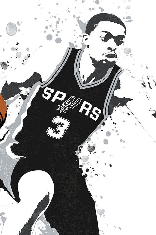 Keldon Johnson San Antonio Spurs Basketball Star Player Poster Wall Art Print Home Wall Decor - xonomax