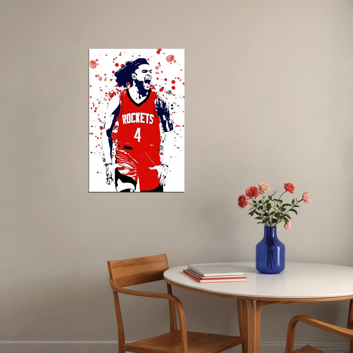 Jalen Green Houston Rockets Basketball Star Player Poster Wall Art Print Home Wall Decor - xonomax
