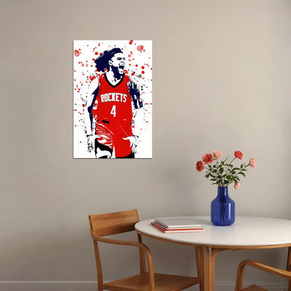 Jalen Green Houston Rockets Basketball Star Player Poster Wall Art Print Home Wall Decor - xonomax
