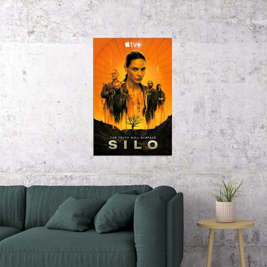 Silo Movie Drama Mystery Science Fiction Poster Wall Art Print Home Wall Decor - xonomax