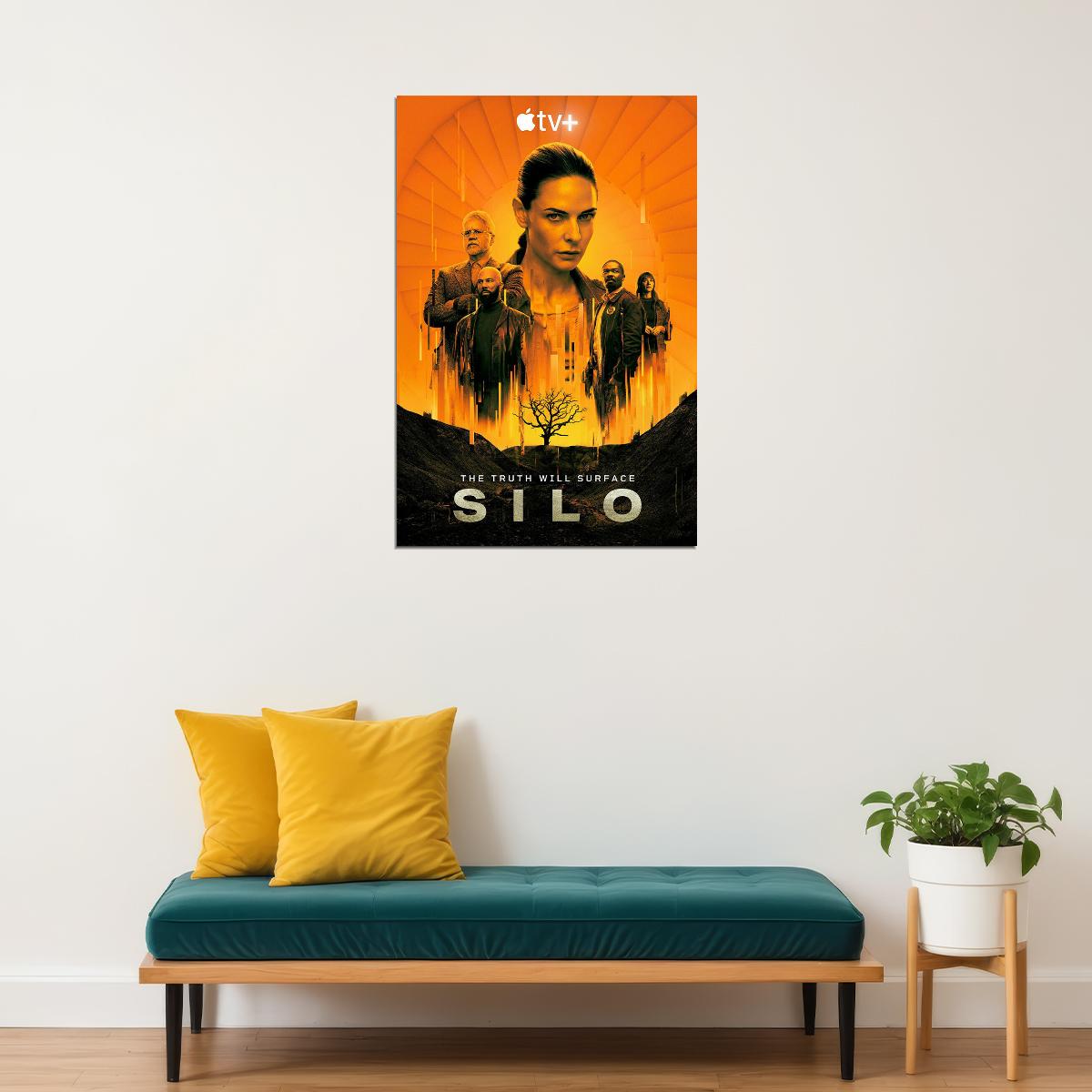 Silo Movie Drama Mystery Science Fiction Poster Wall Art Print Home Wall Decor - xonomax