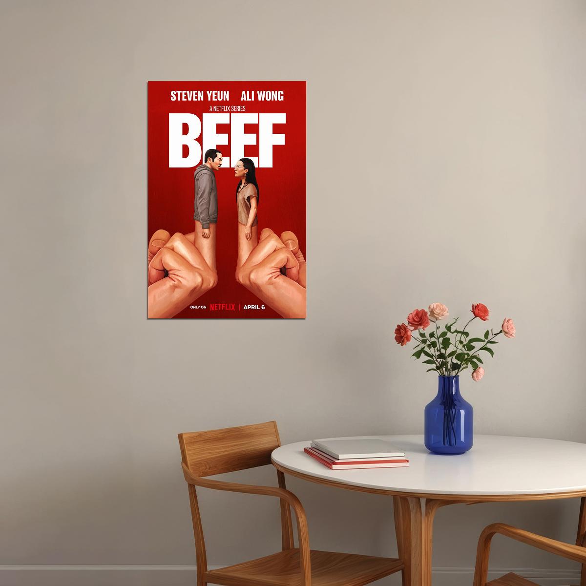 Beef Movie Comedy Drama Action Poster Wall Art Print Home Wall Decor - xonomax