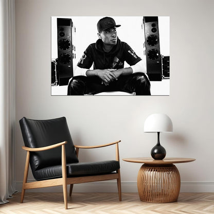 Afrojack Dutch Dj And Producer Poster Wall Art Print Home Wall Decor - xonomax
