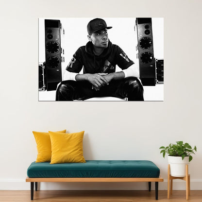 Afrojack Dutch Dj And Producer Poster Wall Art Print Home Wall Decor - xonomax