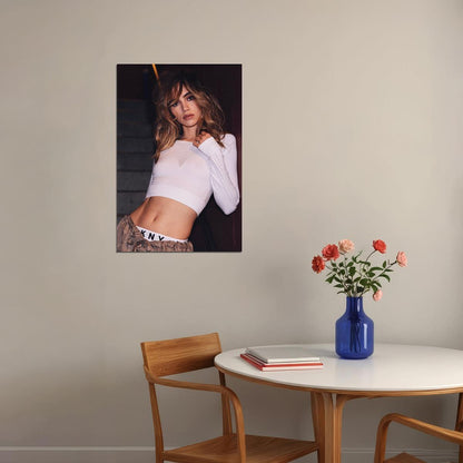 Suki Waterhouse British Model Actor Singer Poster Wall Art Print Home Wall Decor - xonomax