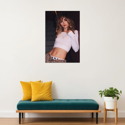 Suki Waterhouse British Model Actor Singer Poster Wall Art Print Home Wall Decor - xonomax