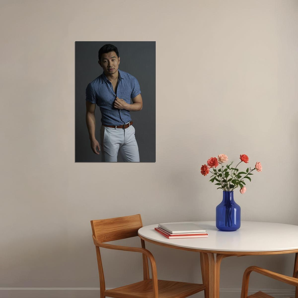 Simu Liu Canadian Actor And Writer Poster Wall Art Print Home Wall Decor - xonomax