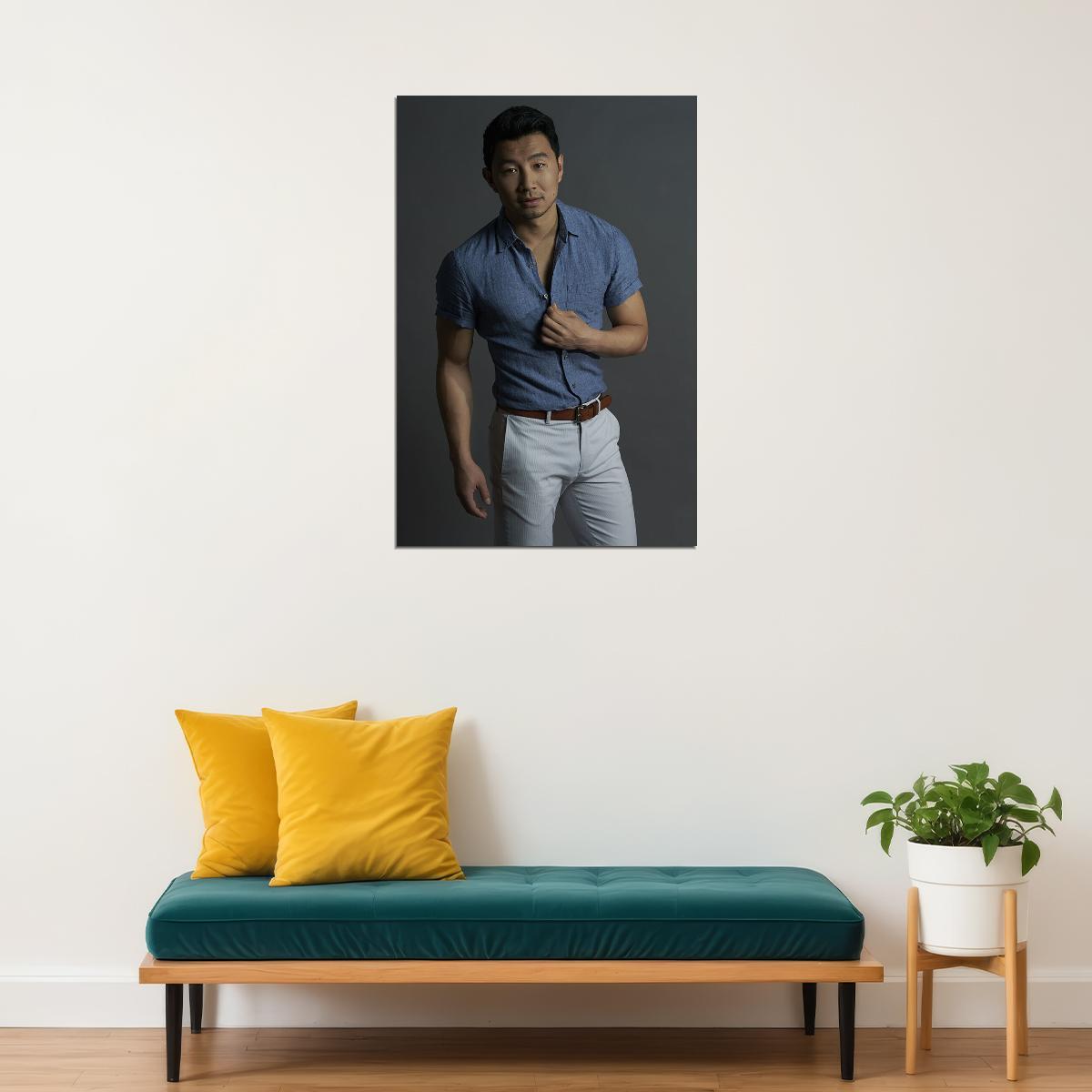 Simu Liu Canadian Actor And Writer Poster Wall Art Print Home Wall Decor - xonomax