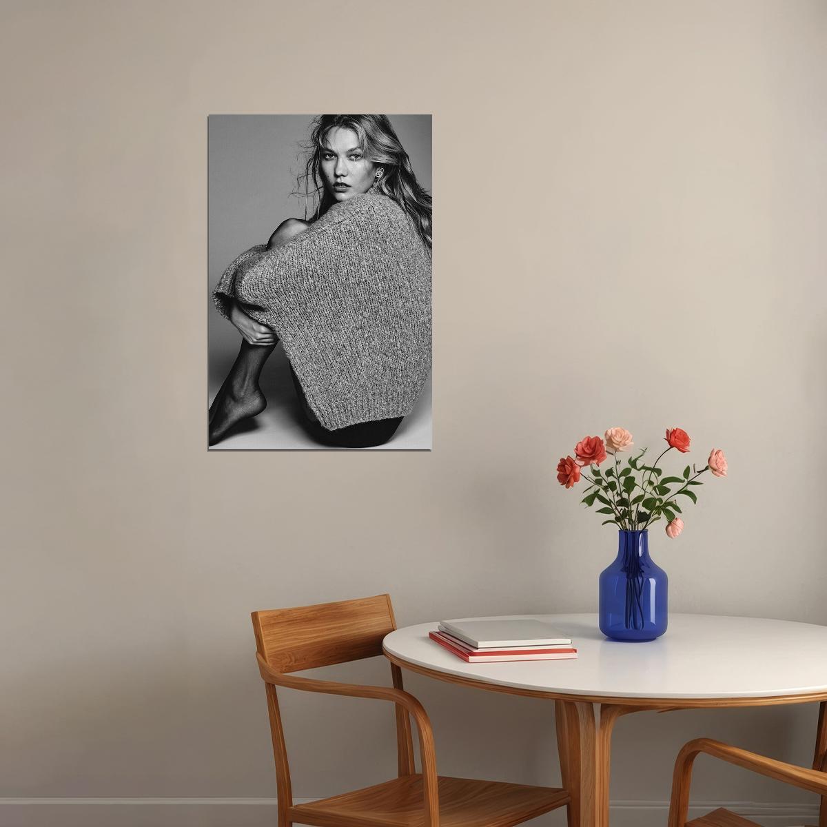 Karlie Kloss American Famous Supermodel Poster Wall Art Print Home Wall Decor - xonomax