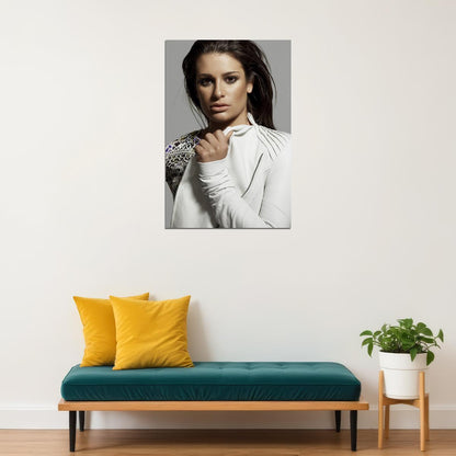 Lea Michele American Singer And Actor Poster Wall Art Print Home Wall Decor - xonomax