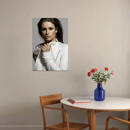 Lea Michele American Singer And Actor Poster Wall Art Print Home Wall Decor - xonomax
