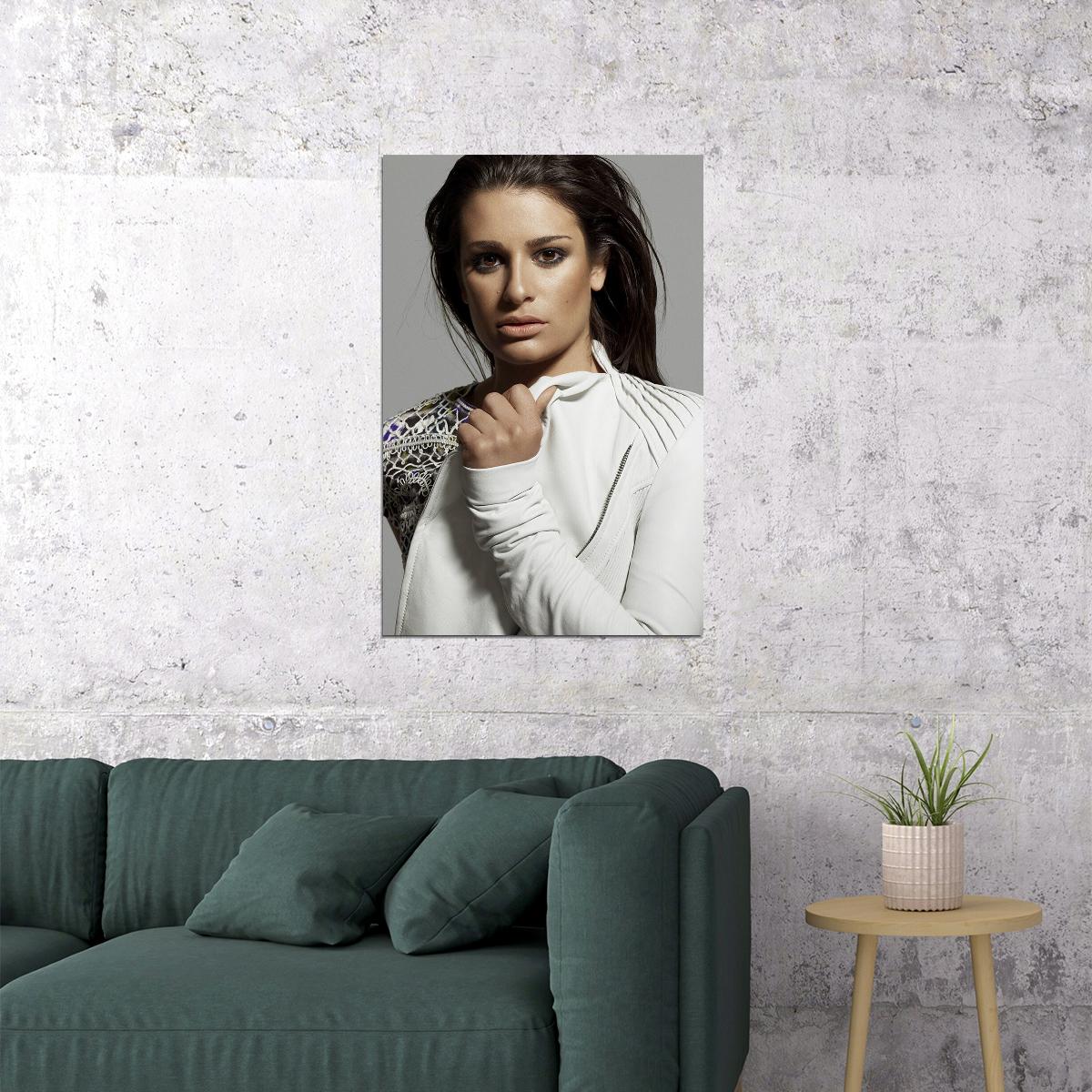 Lea Michele American Singer And Actor Poster Wall Art Print Home Wall Decor - xonomax