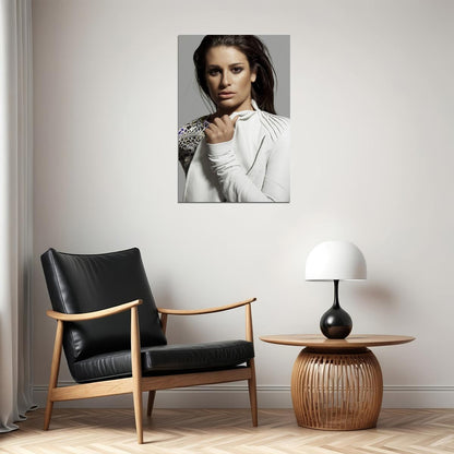 Lea Michele American Singer And Actor Poster Wall Art Print Home Wall Decor - xonomax