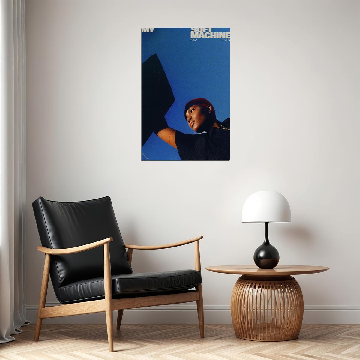 Arlo Parks My Soft Machine Music Artist Singer Poster Wall Art Print Home Wall Decor - xonomax