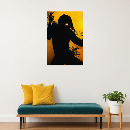 Young Fathers Scottish Group Heavy Heavy Music Artist Poster Wall Art Print Home Wall Decor