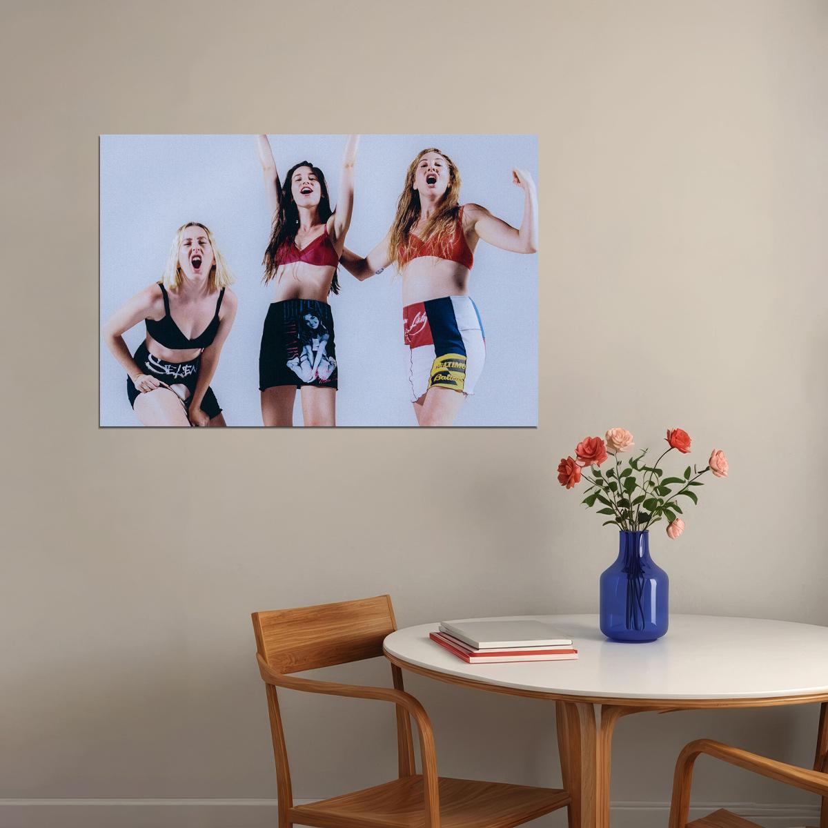Haim American Musicians Pop Rock Music Group Poster Wall Art Print Home Wall Decor - xonomax