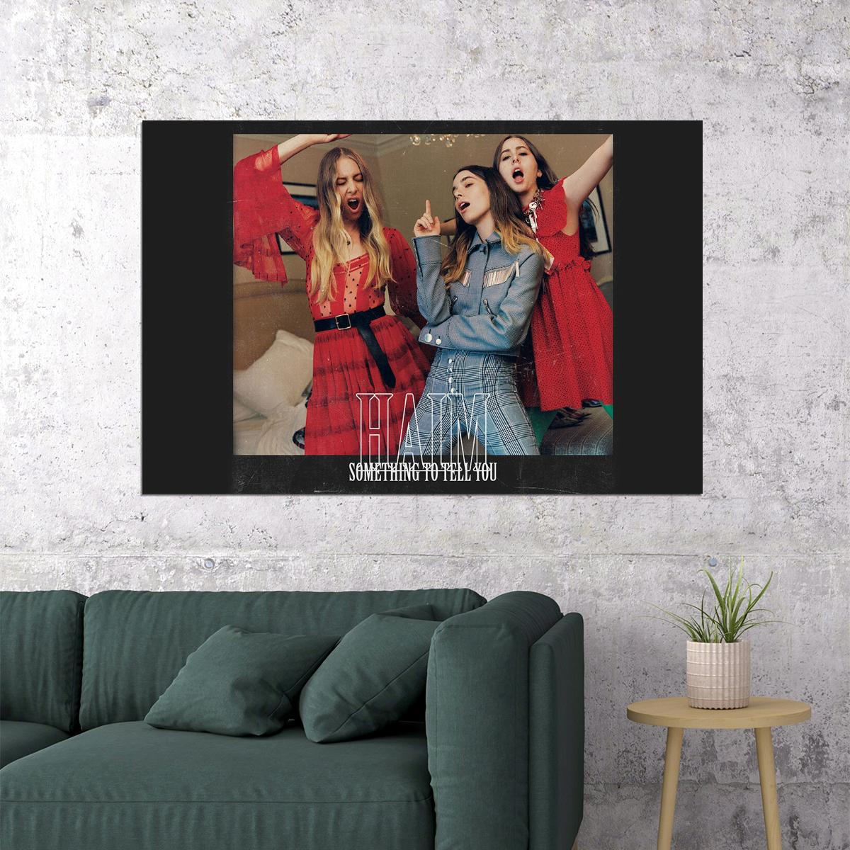 Haim American Musicians Pop Rock Music Group Poster Wall Art Print Home Wall Decor - xonomax