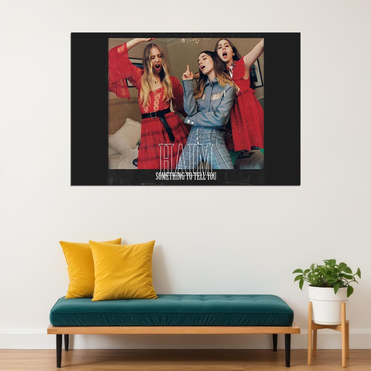 Haim American Musicians Pop Rock Music Group Poster Wall Art Print Home Wall Decor - xonomax