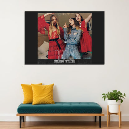 Haim American Musicians Pop Rock Music Group Poster Wall Art Print Home Wall Decor - xonomax