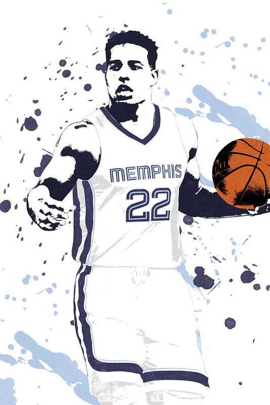 Desmond Bane Memphis Grizzlies Basketball Star Player Poster Wall Art Print Home Wall Decor - xonomax